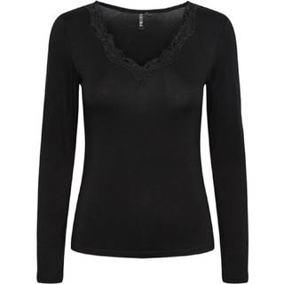 Pcbarbera Blonde Top Med Lange Ærmer