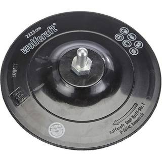 WOLFCRAFT Slibebagskive, velcro 125mm