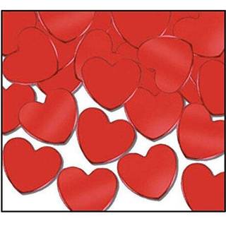 Fanci-Fetti Hearts (Red) Party Accessory (1 Count) (1 oz/pkg)