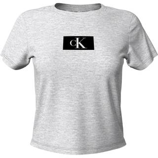 Calvin Klein Crew Neck SS - Grey - X-Large