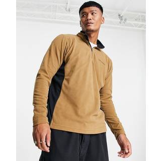 Columbia Klamath Range II Half Zip Fleecesweatere Herrer størrelse S - Regular farve brun