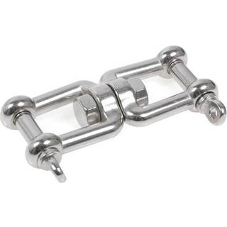 Svirvel med gaffel til gaffel 1852-Marine, rustfri, Ø6 mm, 66 mm