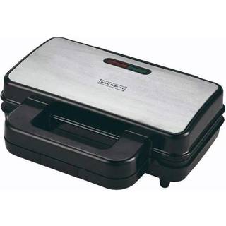 Sandwich Maker / Toaster / Panini Grill XL - 2000W - Non-stick coating - Toaster - Black -Royalty Line