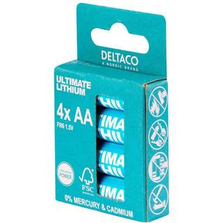 Deltaco AA (4-Pack)