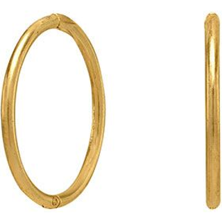 Siersbøl - Guld creoler Ø9 i 8-14kt. guld