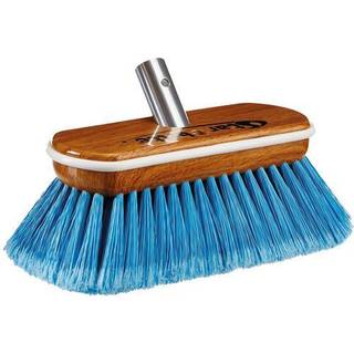 Bådbørste med stødskydd Star Brite Premium Synthetic Wood Block with Bumper, Extend-A-Brush-tilslutning, medium, 20 cm, blå