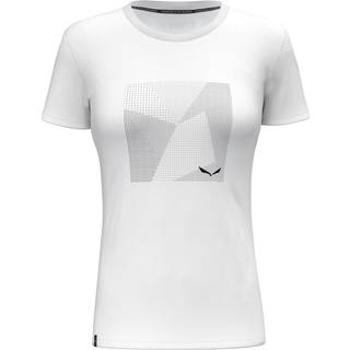 Salewa Women's Pure Building Dry T-Shirt T-shirt Damer størrelse 34 farve hvid