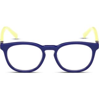 Guess Unisex GU9231 092 Optiske stel Acetat Blå Rund Normal