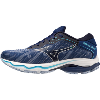Mizuno Wave Ultima 14 Neutral Running Shoe Women - Dark Blue, Light Blue, Size 4.5 - dark_blue