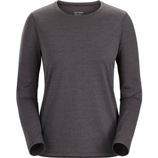 Arc'teryx Women's Taema Crew L/S Løbeshirt Damer størrelse XS farve grå