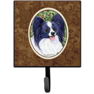 """" Caroline's Treasures SS8811SH4 Papillion Leash Holder eller Key Hook Small Multicolor """"