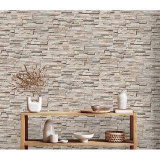 Metropolitan Stories Wallpaper Ledgestone Effect 388161