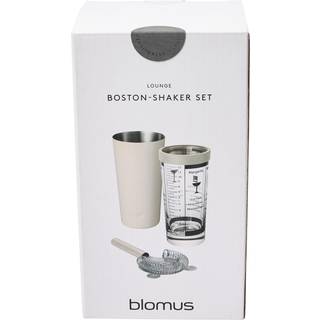 Boston shaker sæt - beige