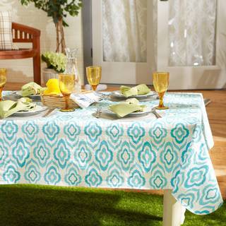 Blue Ikat vinylpladser 60x102