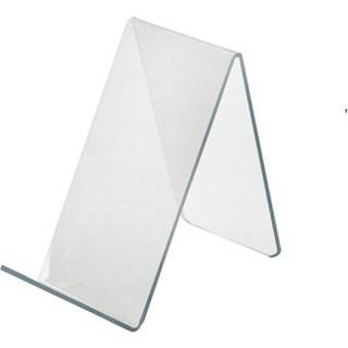 Azar viser 515415 2,5-tommers bredde med 5-tommer dybde med 4,125-tommer h?jde akryl staffeliesk?rm 10- Pack