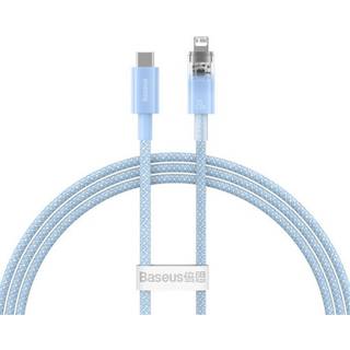 Baseus - Fast Charging cable USB C to Lightning Explorer Series 2m 20W blue