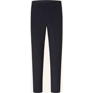 BOSStil mænd. 50495497 Navy Pendler Slim Chino Bukser (94), Casual, Polyester, Blå