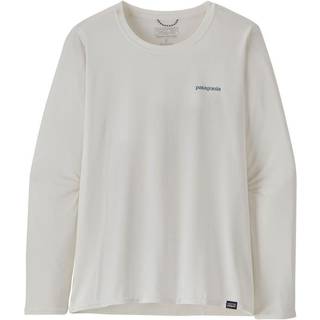Patagonia Women's L/S Cap Cool Daily Graphic Shirt Waters Longsleeve Damer størrelse M farve grå