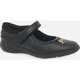 Clarks Clarks Black Kids Multi Fit Relda Leather School Shoes
