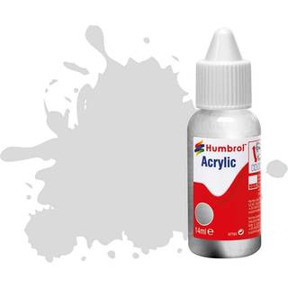 HUMBROL ACRYLIC DROPPER BOTTLE 14ML No 11 Silver - Metallic