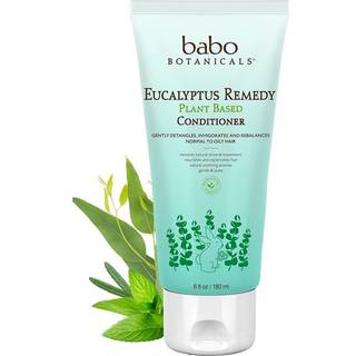Babo Botanicals Eucalyptus Remedy Conditioner - Opvikelse af Eucalyptus Rosemary & Pepermint - For alle aldre - Rebalancing Conditioner til alle