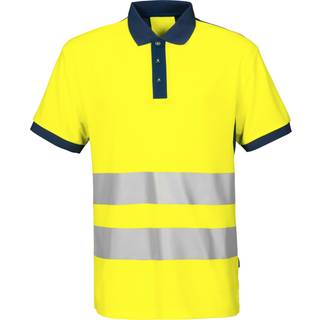 ProJob 646008 6008 polopiqué en iso 20471 klasse 2 Yellow/Navy 3XL