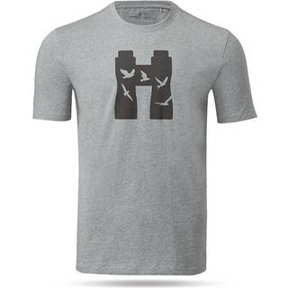 Swarovski Men's TSB T-Shirt Birds Grey, S