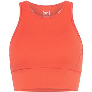 super.natural Women's Liquid Flow Top Sports-bh Damer størrelse L farve rød