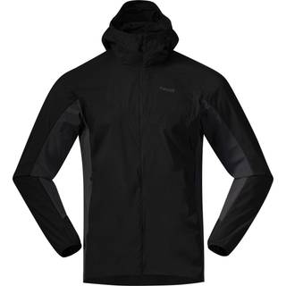 Bergans Men's Rabot Light Windbreaker Jacket Black/Dark Shadow Grey, S