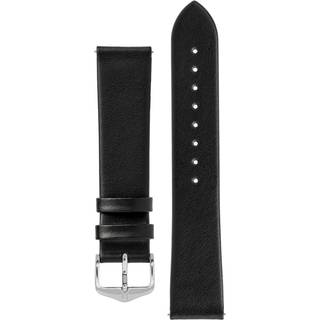 Hirsch 03702050-2-22 Uhrenarmband Toronto L 22 mm Leder Schwarz