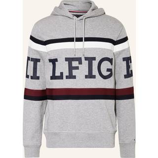 Tommy Hilfiger Herren Hoodie grau Logo und Motiv