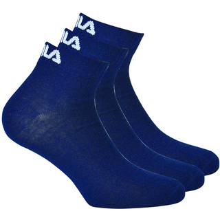 FILA 3-pak Quarter Plain Socks - Navy-2 - Str 39/42 * Kampagne *