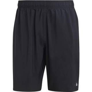 adidas adidas Black Solid CLX Classic-Length Swim Shorts