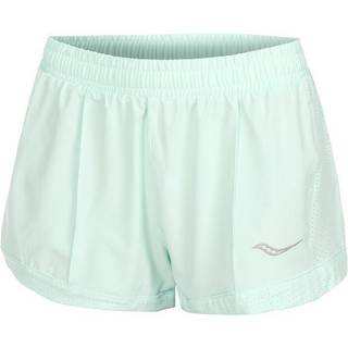 Saucony Outpace 3in Shorts Women - Blue, Size XL - blue