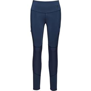 Mammut Women's Zinal Hybrid Tights Trekking bukser Damer størrelse XL farve blå