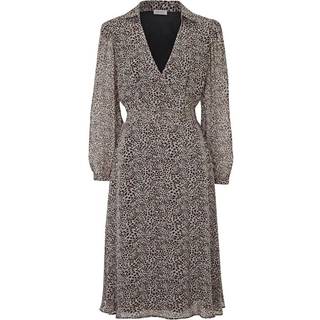 Midi dress - Dark brown - 40