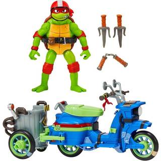 Turtles Battle Cycle Raphael Ninja Turtles actionfigurer Motorcykel 8