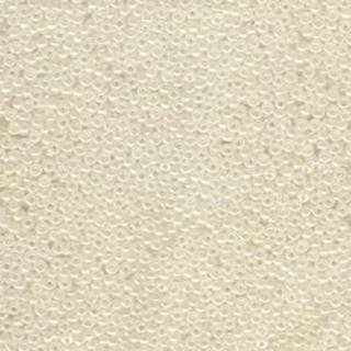 Queenmew Ivory Ceylon Miyuki 11/0 Rocailles Glassfr?perler 24 gram