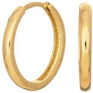 Siersbøl - Guld creoler Ø16 i 14kt. guld