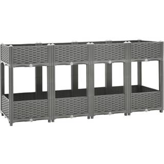 højbed 160x40x71 cm polypropylen