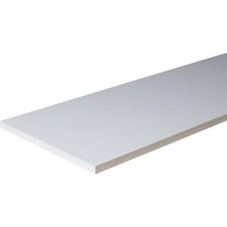 Hylde melamin hvid 16 mm x 20 x 80 cm