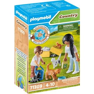 Playmobil 71309 Kattefamilie