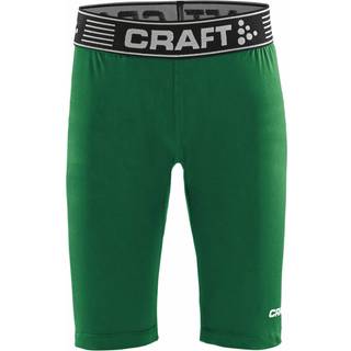 Pro Control Compression Short Tights JR - Green