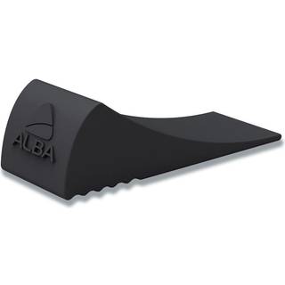 Dørstopper 12 cm plast sort