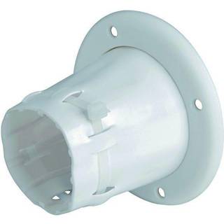 Tætningsbælg båd Ultraflex, med kabelstrip, Ø105 mm, hvid