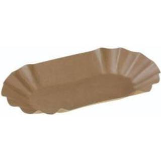 Kartonbakke 20,5x12,5x3,5 cm, 1000 stk