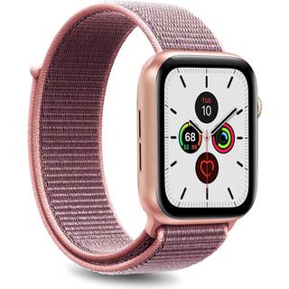 PURO SPORT - Apple Watch (38/40/SE/41/42mm) Nylon Rem - Lyserød
