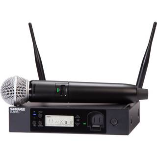 Shure GLXD24R+ SM58 Trådløst Mikrofon Racksystem