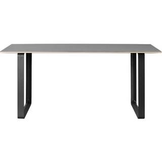 Muuto 70/70 Spisebord 170x85 Sort Linolium/Sort
