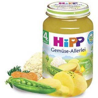 HiPP Økologiske grøntsager ? alle slags 73.42 DKK/1 kg (6 x 190.0g)